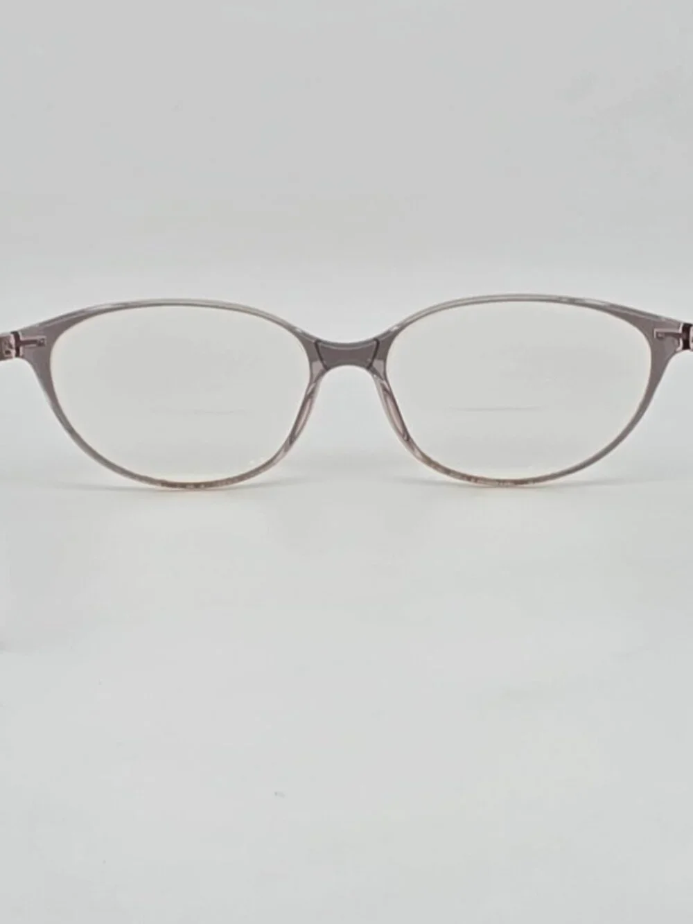 Silhouette SPX 1578 75 3500 Crystal Rose Grey Titanium Cat Eye Eyeglasses Frame